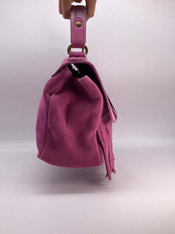 Borsa Mary Suede fucsia polveroso - immagine 5