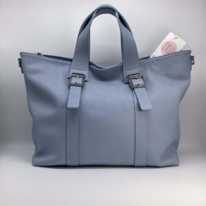 Borsa Cinzia azzurro pastello