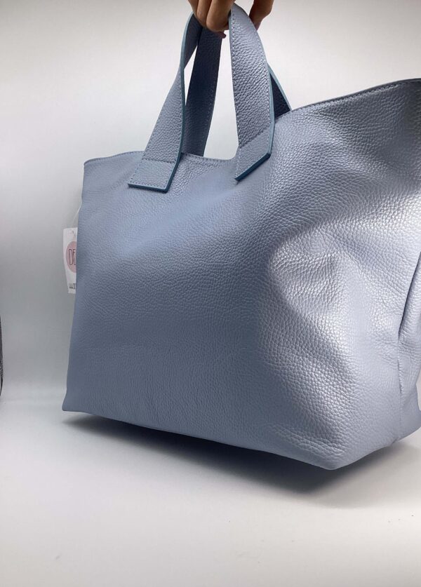Borsa Cinzia azzurro pastello - immagine 5