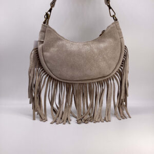 Borsa Maya sabbia glitter