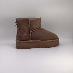 Boot Platform High taupe
