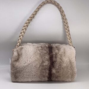 Bauletto Peluche grigio sfumato