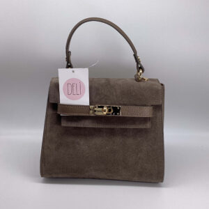 Borsa Calista Regular taupe camoscio