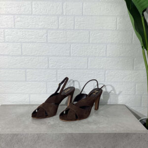 Sandalo Suede Brown