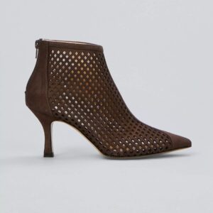 Tronchetto traforato moro